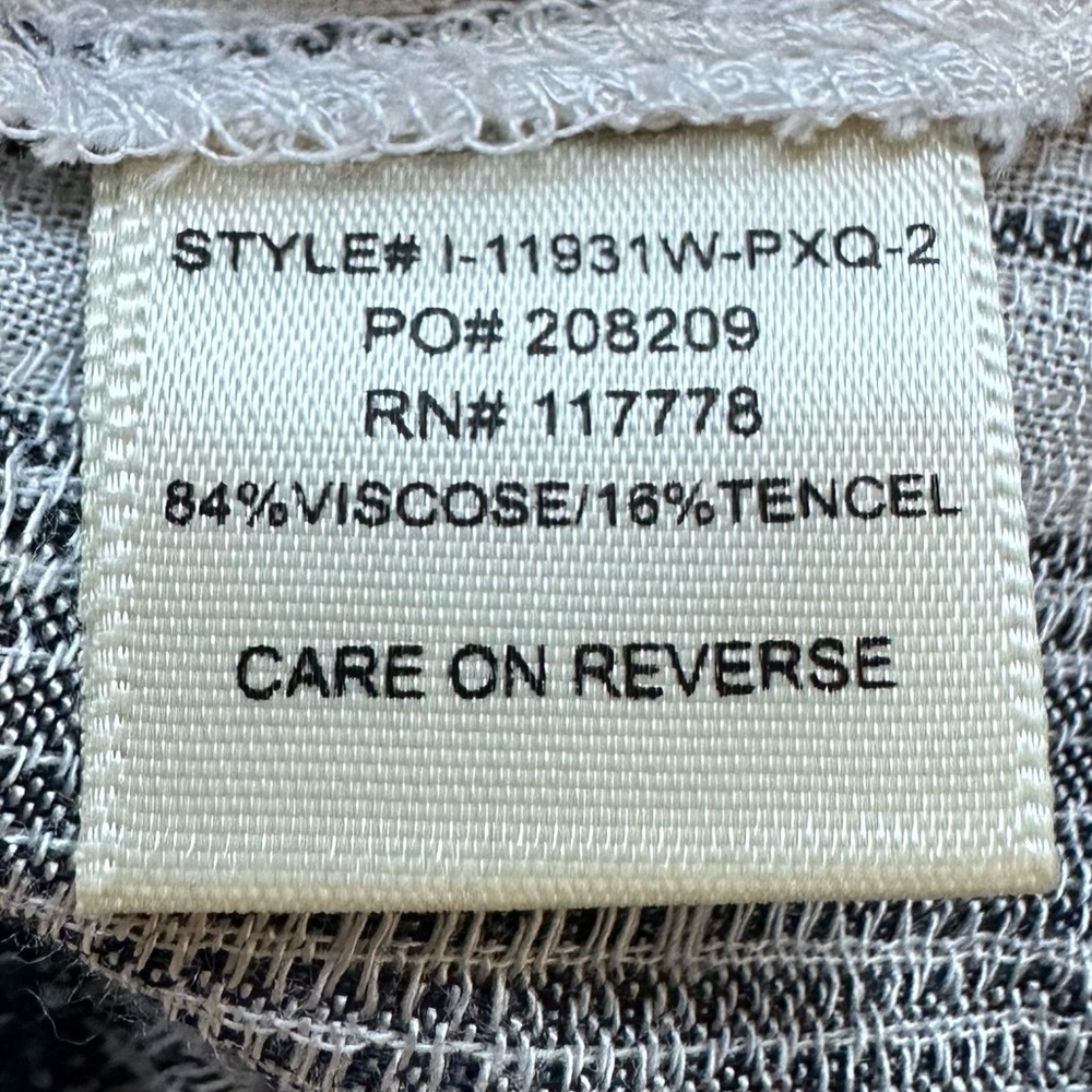 NWT Lovestitch Striped Camisole Tank with Lace Navy & Ivory Sz M - Picture 13 of 13